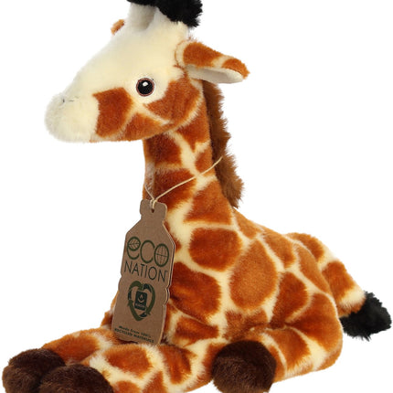 Aurora Eco Nation Plush Giraffe, 24 Cm