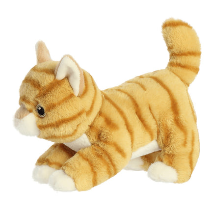 Aurora Eco Nation Plush Orange Tabby, 15 Cm