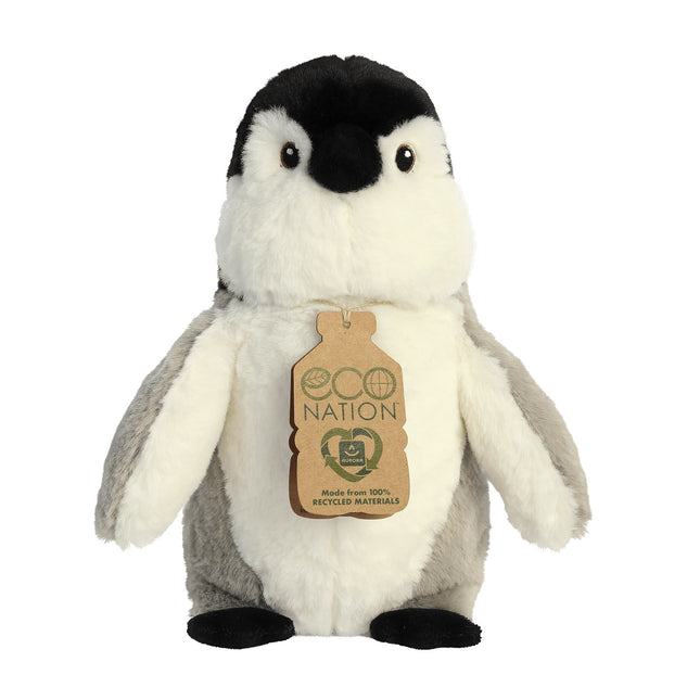 Aurora Eco Nation Plush Penguin, 24 Cm