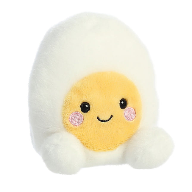 Aurora Palm Pals Plush Boiled Egg, 7 Cm