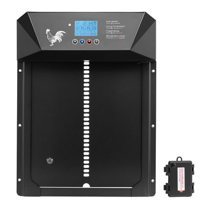 Automatic Chicken Coop Door – DC or Battery, LCD Timer