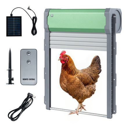 Automatic Chicken Coop Door with Remote & Solar Power