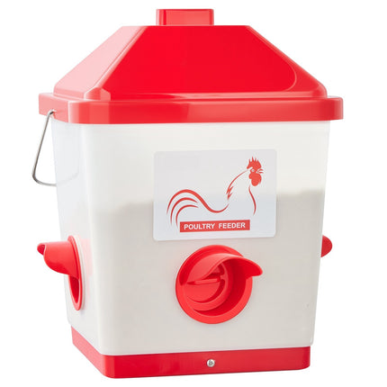 Automatic Chicken Feeder And Waterer Set, 40 lb, 5 Gal