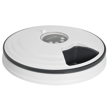 Automatic pet feeder, programmable, timer for 6 meals
