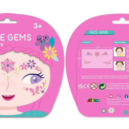 Avenir Face Gems Flower