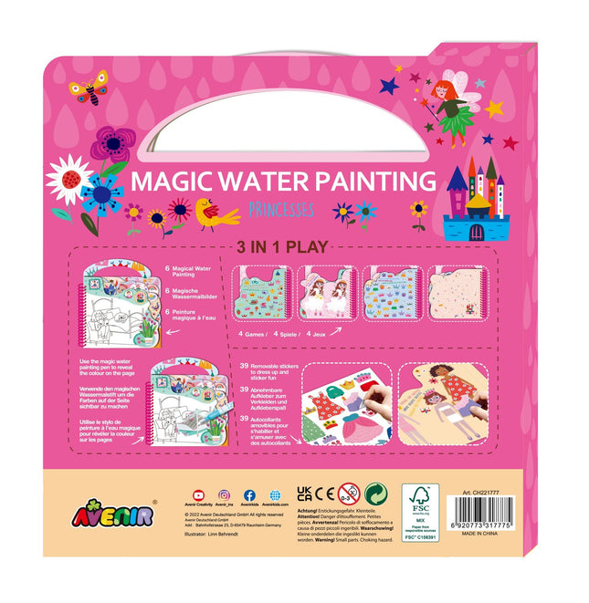 Avenir Magic Water Painting-Princesses
