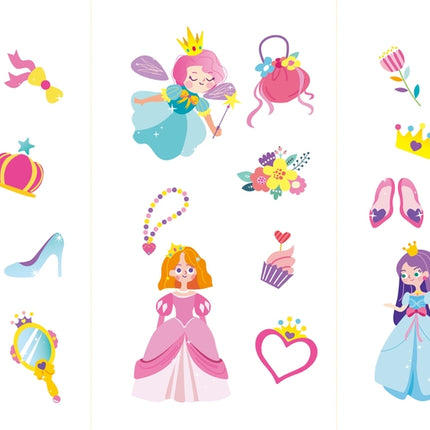 Avenir Nail Stickers And Tattoos Princess