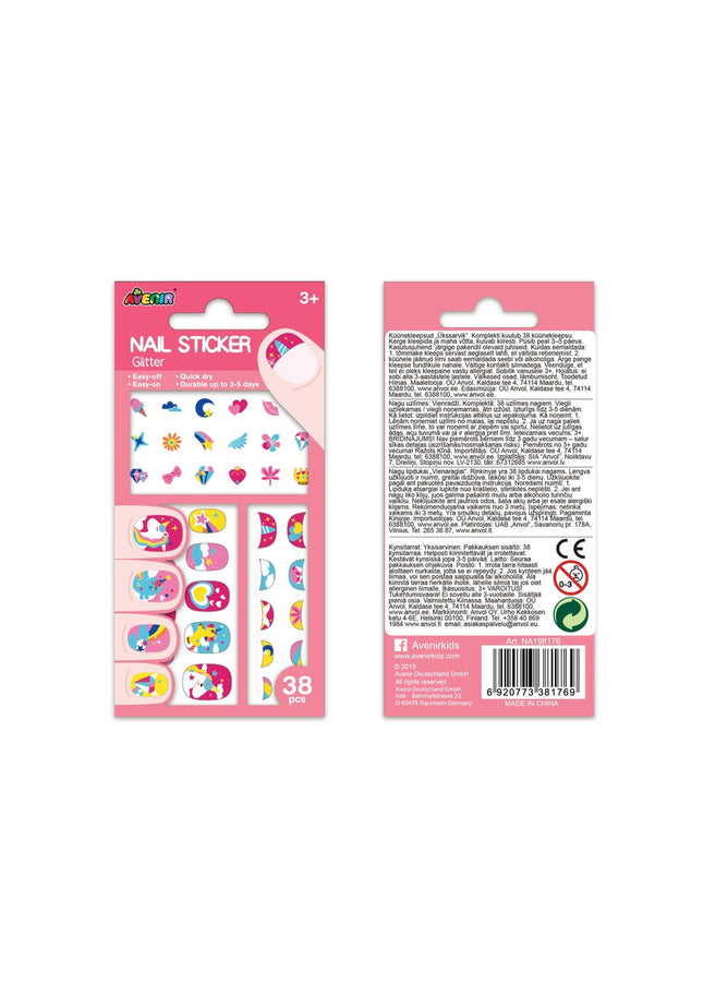 Avenir Nail Stickers Unicorn