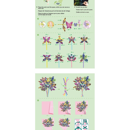Avenir Scratch Butterfly Bouquet