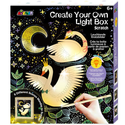Avenir Scratch Set Create Your Own Lightbox