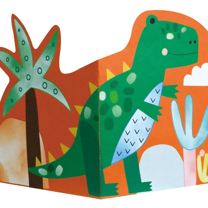 Avenir Watercolour Painting And Origami: Dinos