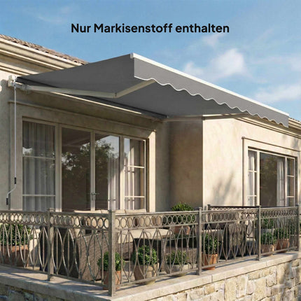 Awning Fabric Replacement, 3.37x2.5m, UPF 50+, Waterproof