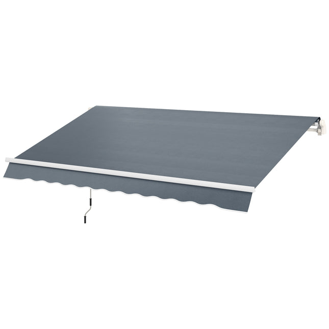 Replacement awning fabric, Water-repellent, 3x2.5 m, Grey