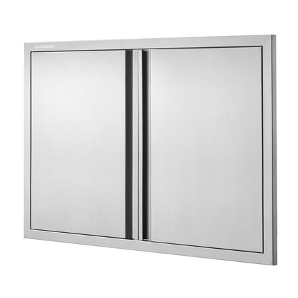 BBQ Access Door, Double Stainless Steel 36x24 in