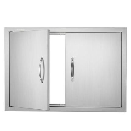 BBQ Access Door, Double Stainless Steel, 774x533 mm