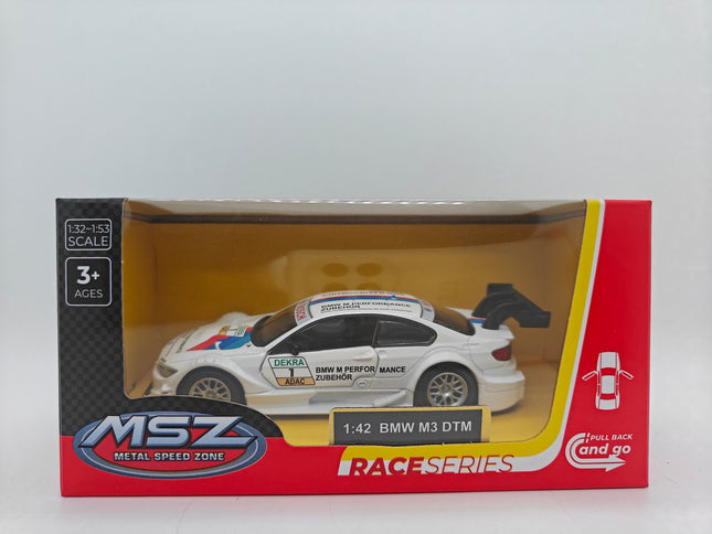 BMW M3 DTM Die-Cast Model, 1:42 Scale Collectible Car