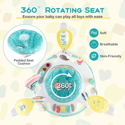 Baby Activity Center, 3 Height, 360 Seat, Music Lights