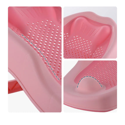 Baby Bath Aid Set with Hippo Rinse Cup, Non-Slip Support