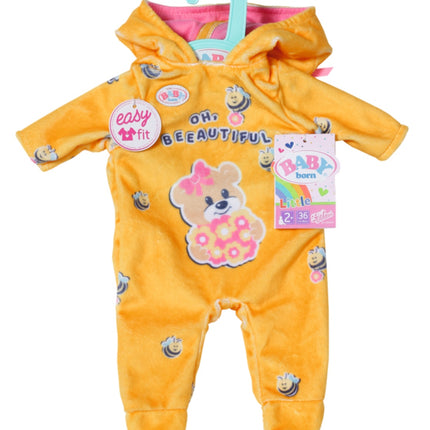 Baby Bodysuit, Bear Design, 36 cm Size