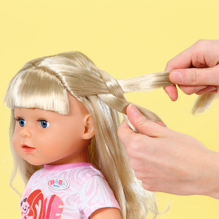 Baby Born Sister Doll Style & Play Blonde, 43 Cm