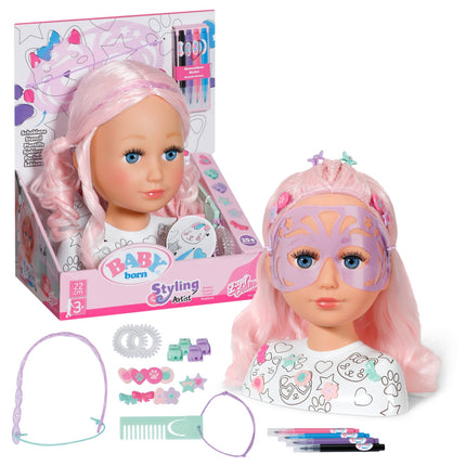 Głowa stylistyczna Baby Born Sister