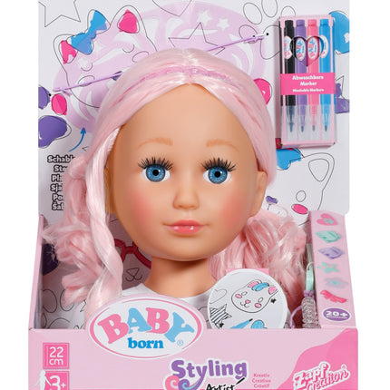 Głowa stylistyczna Baby Born Sister