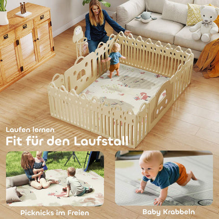 Baby Play Mat, Animal Pattern, Foam, 1.5 cm Thick