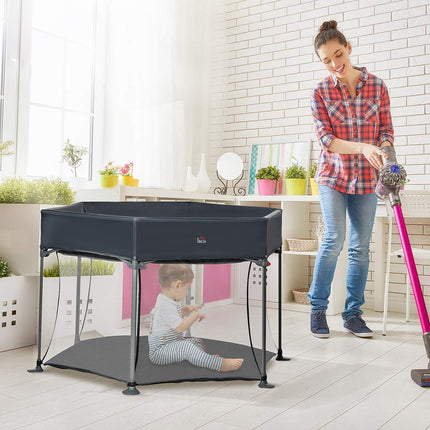 Baby playpen, folding gate and activity center for children