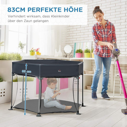 Baby playpen, folding gate and activity center for children