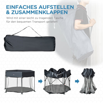 Baby playpen, folding gate and activity center for children