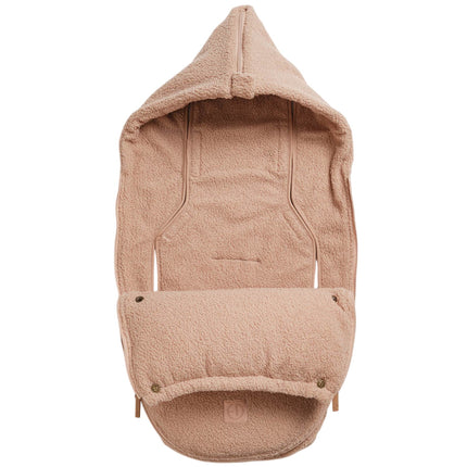 Baby Sleeping Bag – Pink Bouclé, Cozy and Warm