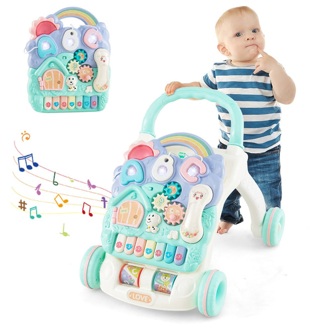 Baby Walker With Detachable Activity Panel, Lights, Music