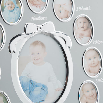 Baby picture frame "The first year
