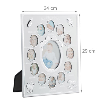 Baby picture frame "The first year