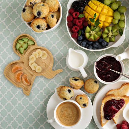 Baby plate with suction cup "Elephant"