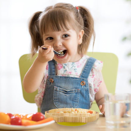 Baby plate with suction cup "Owl"