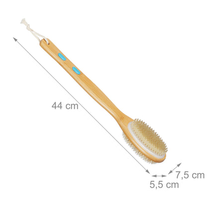 Back brush double-sided
