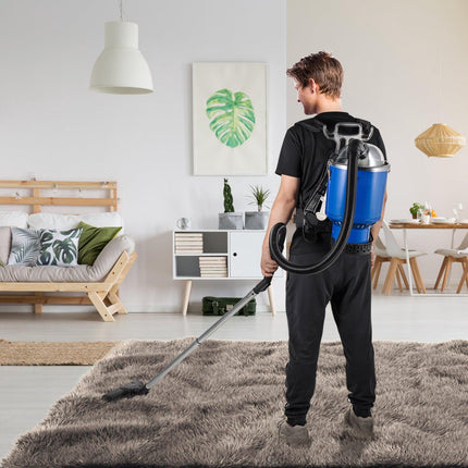Backpack Vacuum Cleaner, 4L, Corded HEPA, 5-In-1