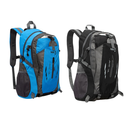 Backpack for Tourists, Blue, 40L Capacity