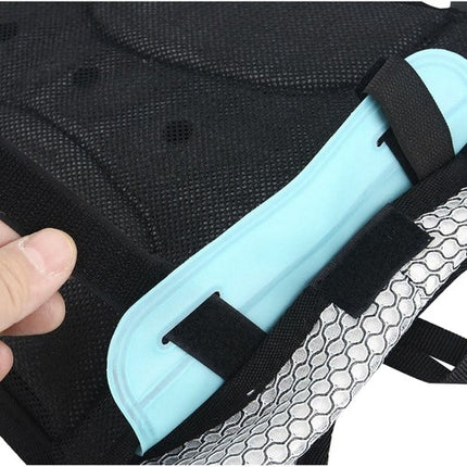 Backpack with a water bladder - gray 23489
