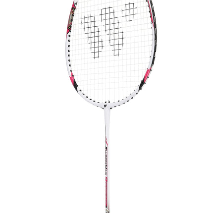 Badminton Racket, Steel, Red, Lightweight