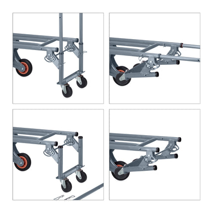Bag truck stair climber gray