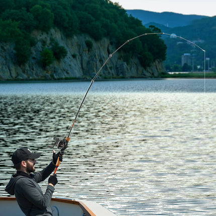 Baitcasting Rod And Reel Combo, 6.5 Ft IM7, 7.0:1