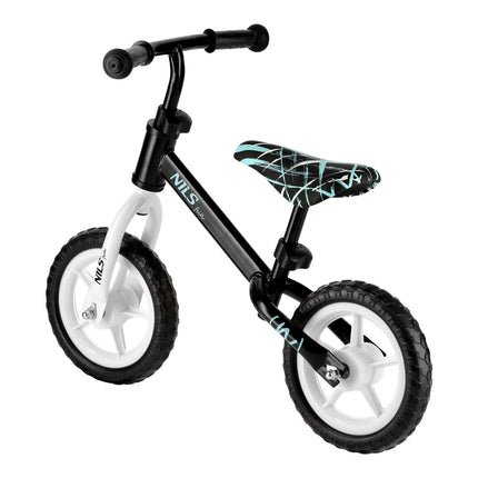Balance Bike, Black Wheel, 10-Inch