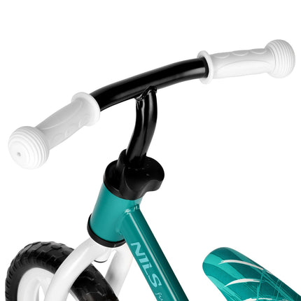 Balance Bike, Green Wheels, 10-Inch