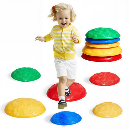 Balance Stepping Stones, 6-Piece Turtle Non-Slip Set