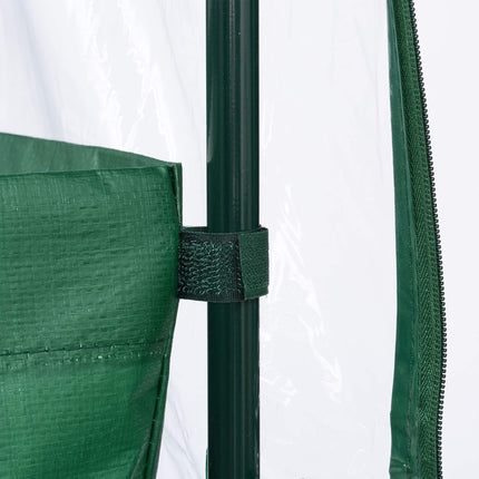 Balcony greenhouse with planting bag