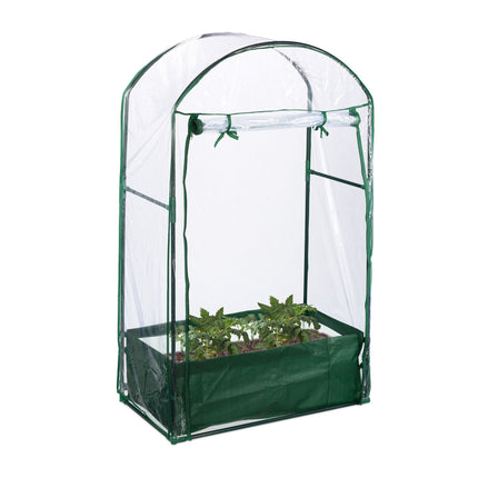 Balcony greenhouse with planting bag