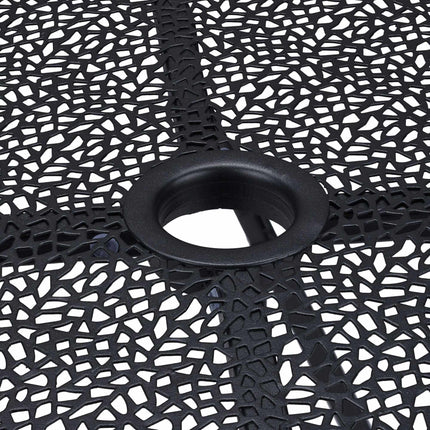 Balcony table foldable black