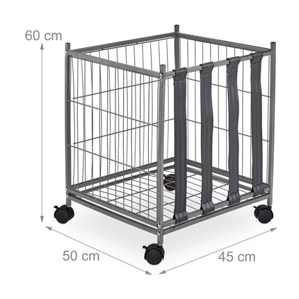 Ball cart made of metal